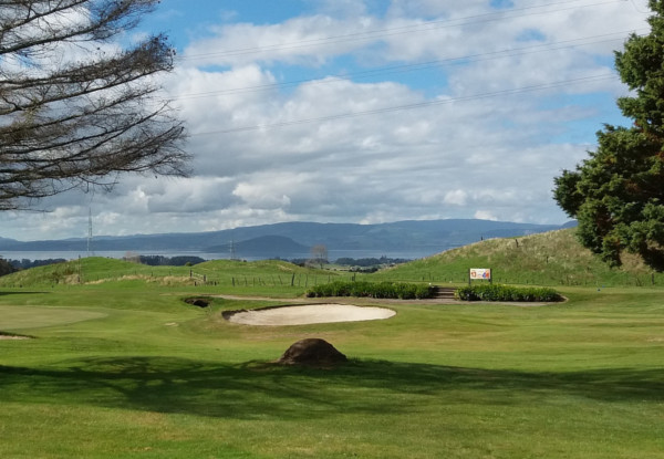 18 Holes of Golf with Stunning Views at Lakeview for Two People
