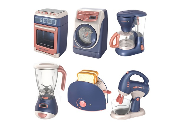 Kids Kitchen Appliance Toy Range - Seven Options Available
