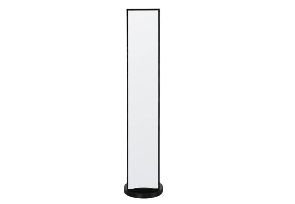 Large Full-Length Rotating Mirror with Storage