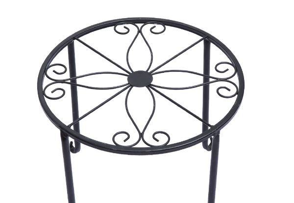 Levede Four-Piece Metal Plant Stand Rack