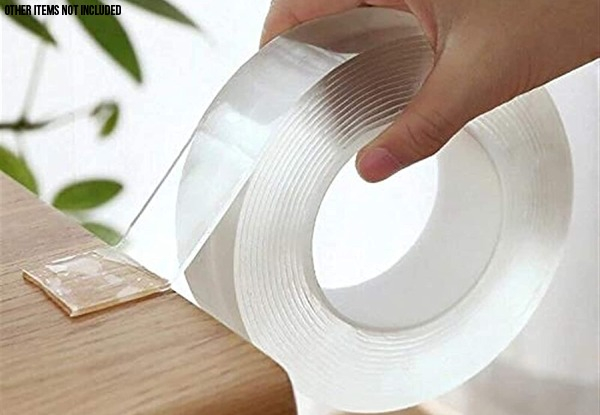 5M Double-Sided Clear Traceless Nano Tape