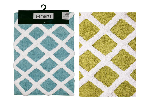 Two-Pack Elements Celino Bath Mat - Three Colours Available
