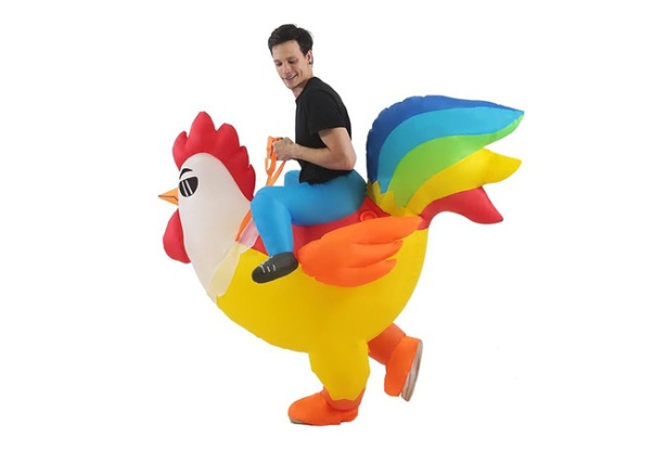 Inflatable Rooster Costume for Adults - Two Styles Available