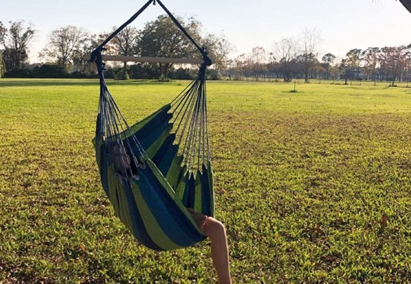 Hammock Swing Chair with Two Cushions