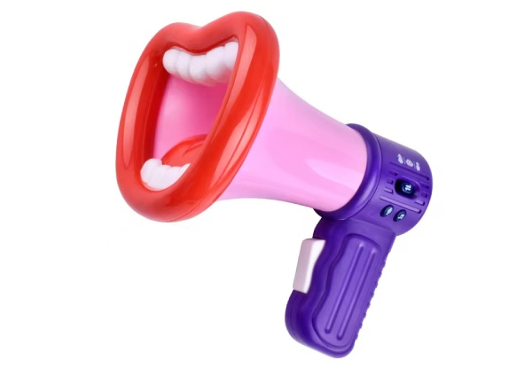 Big Mouth Voice Changing & Recording MegaPhone - Three Colours Available