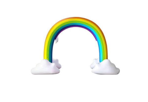 Inflatable Rainbow Arch Water Sprinkler