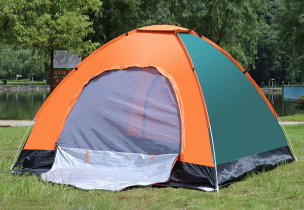 Outdoor Three-Person Camping Pop-Up Tent