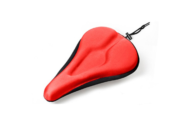 Gel Pad Bicycle Seat Cover - Four Colours Available