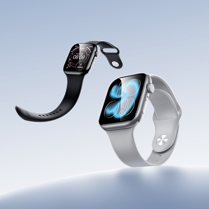 Nexus Pulse IPX6 Waterproof Smartwatch iOS Android Black