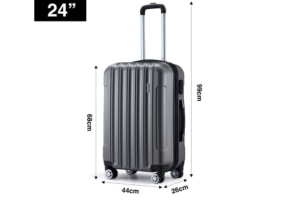 Travel Hard Luggage Set • GrabOne NZ