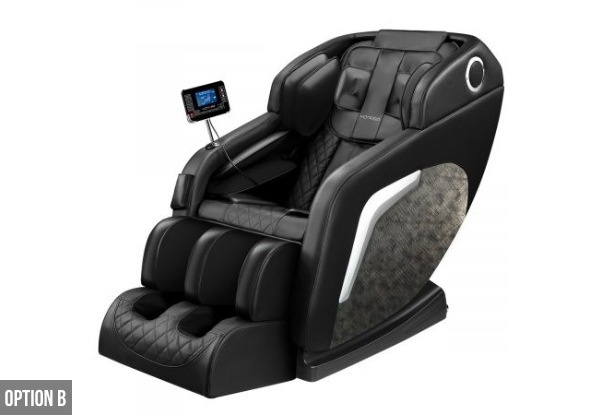 Zero-Gravity Full Body Massage Chair - Two Options Available