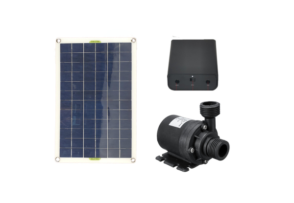 50W Solar Panel Water Pump Kit