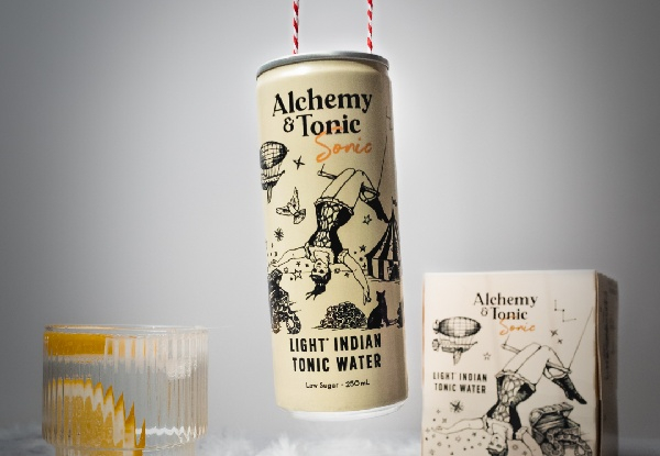 24-Pack Alchemy & Tonic Mixers 250ml - Six Options Avaialble