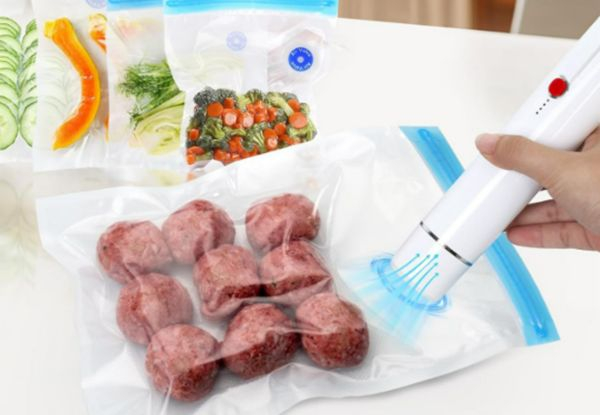 Mini Portable Vacuum Sealer - Two Colours Available