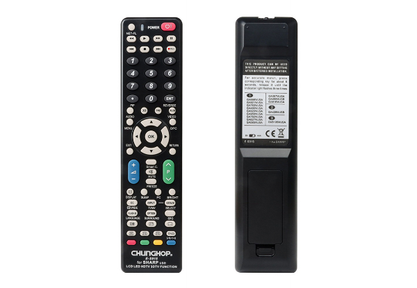Replacement Remote Control Compatible with Sharp TVs