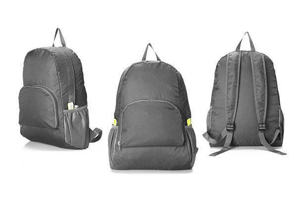 Lightweight & Portable Folding Outdoor Backpack - Five Colours Available & Option for Two-Pack