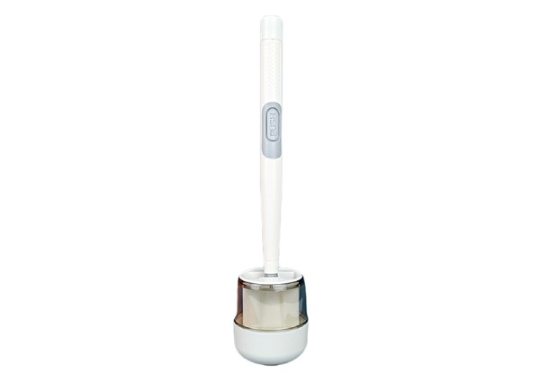 Wall Mounted Toilet Brush with Soap Dispenser - Two Colours & Two-Pack Available