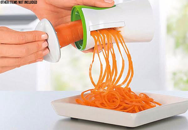 Vegetable Spiralizer with Two Blade Attachments