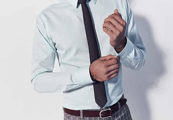 Design-Your-Own Tailored Business Shirt incl. Nationwide Delivery - Options for Two or Three Shirts