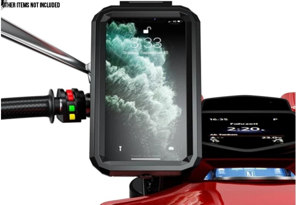 Water-Resistant Phone Holder Bike Mount - Two Sizes Available