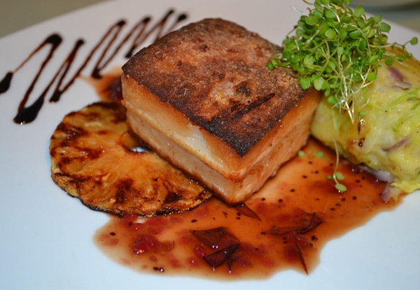 $55 for Three-Course Dinner for Two People & Valet Parking (value up to $155)