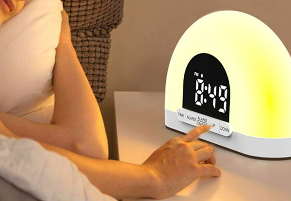 Sunrise Alarm Clock LED Night Lamp - Option for Two-Pack