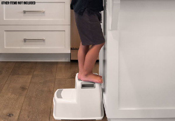 Multi-Functional Slip-Resistant Toddler Two-Step Stool