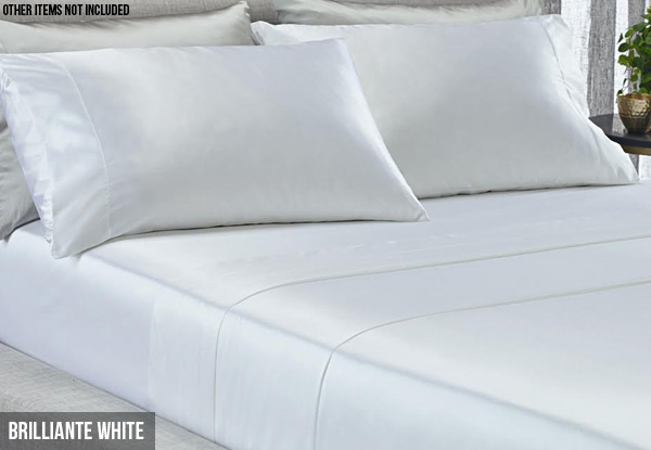 Canningvale Valli Silk Rich Sheet Set - Two Sizes & Colours Available with Free Delivery