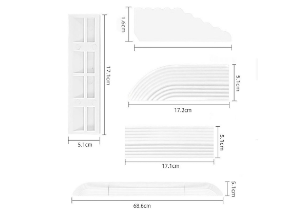 Threshold Bar Step Ramp for Robot Vacuum - Available in Four Colours & Option for Two