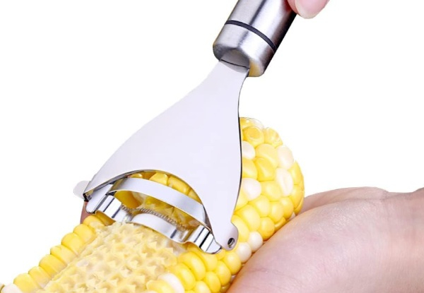 Stainless Steel Corn Cob Planer Stripper Peeler