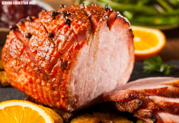 Pre-Order Fully Cooked Manuka Smoked Christmas Half Ham on the Bone - Options for Whole Ham, Champagne Ham or Combo incl Turkey - Pick-Up Only from Auckland on 18th December 2021