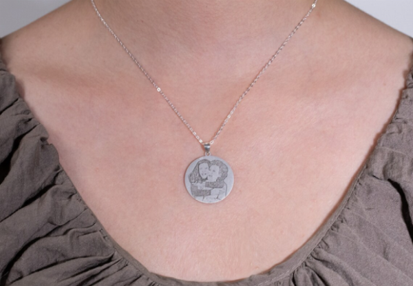 Custom Photo Necklace