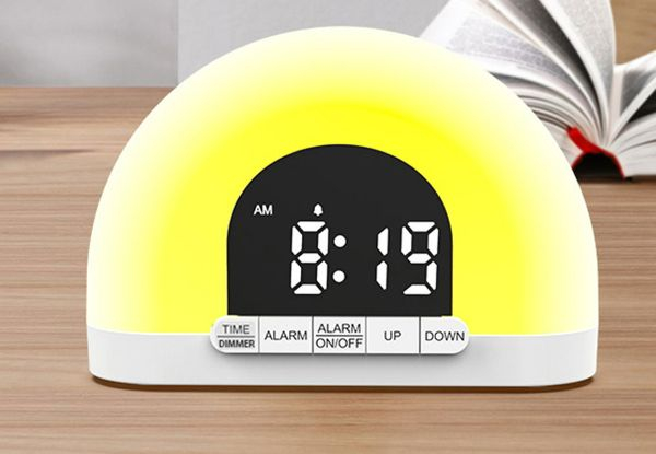 Sunrise Alarm Clock LED Night Lamp - Option for Two-Pack