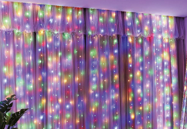 Christmas LED Curtain Light - Three Colours Available