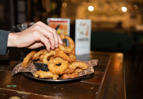 One-Hour Sweet Axe Throwing Experience & Waffles or Shared Plate at Panhead Brewtown - Options for Two, Four or Six People