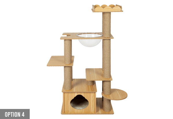 PaWz Cat Tree Scratching Post - Four Options Available