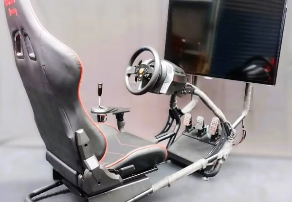 V8 Supercar Simulator Experience - Options for Bathurst or Taupo Tracks, One-Hour V8 Simulator or Stationary Simulator