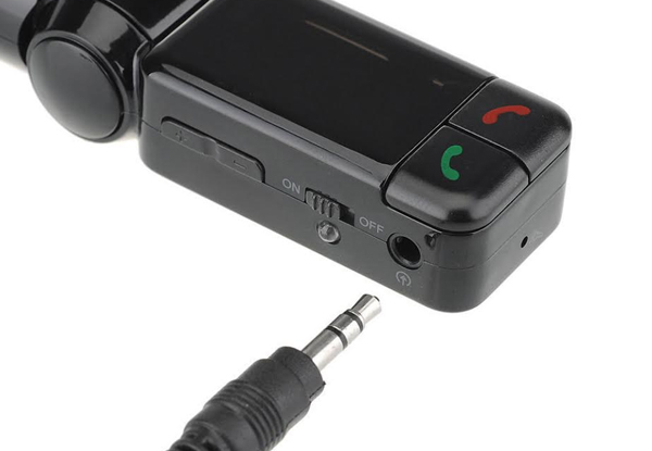 $17.90 for a Wireless Bluetooth FM Transmitter and Car Charger