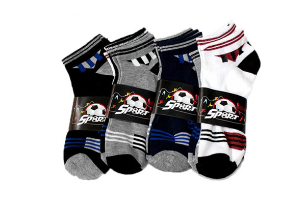 12 Pairs of Sport Ankle Socks with Free Delivery