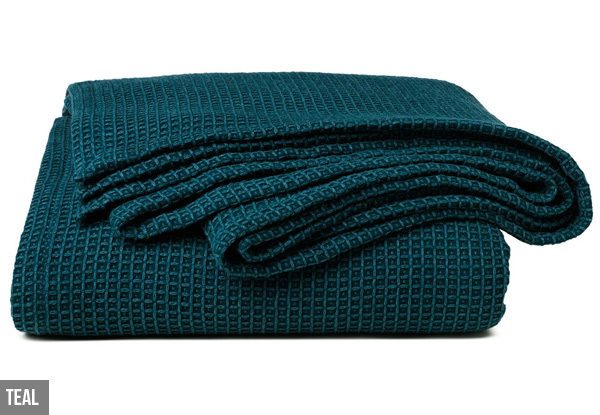 Canningvale Toscana Blanket - Four Colours Available with Free Delivery