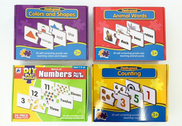 Match It Kids Learning Game - Four Games to Choose From