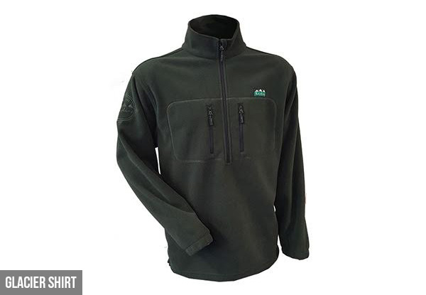 Ridgeline of New Zealand Hoodie or Glacier Fleece Top - Range of Sizes Available