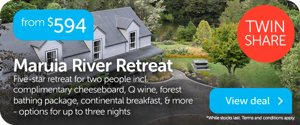 Five-star romantic retreat for two people