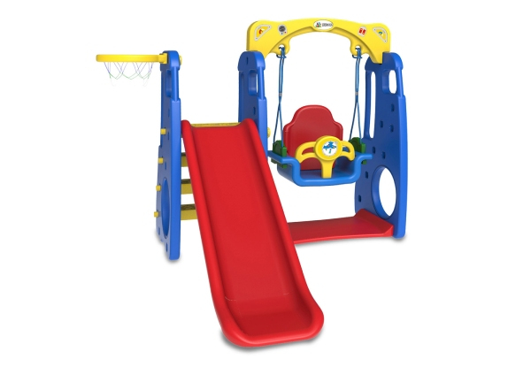 Lifespan Kids Ruby Four-in-One Swing & Slide Playset