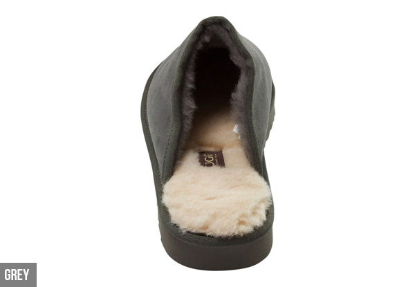 Auzland Men’s 'Andy' Classic Australian Sheepskin UGG Scuffs - Two Colours Available