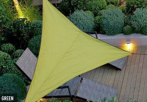 Triangle Camping Sun Shade Tarp - Three Colours Available