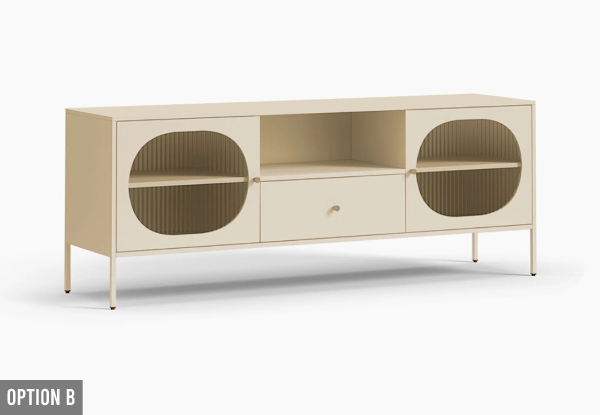 Lonna Steel TV Entertainment Unit Range - Two Options Available