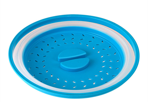 Collapsible Microwave Food Plate Cover - Two Colours Available & Option for Three-Pack