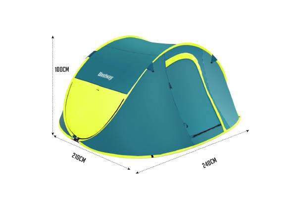 Bestway Four-People Instant Pop-Up Camping Tent