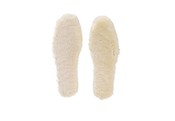 Two Pairs of Fleeced Thickened Warm Shoe Insoles - 10 Sizes Available & Option for Four Pairs